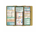 WhiteCoat Clipboard® Trifold - Tactical Brown Medical Edition